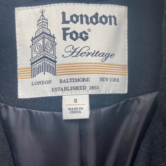 London Fog Wool-blend Coat - Picture 4 of 4